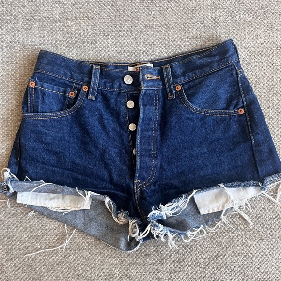 Button fly cut off 501’s - Picture 2 of 3